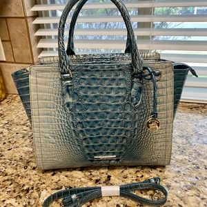 NWT Brahmin Aubree Petrol Ombre Melbourne